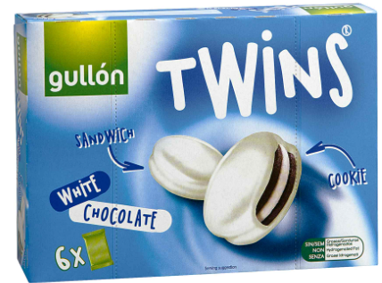 Gullón Twins White Chocolate Cream